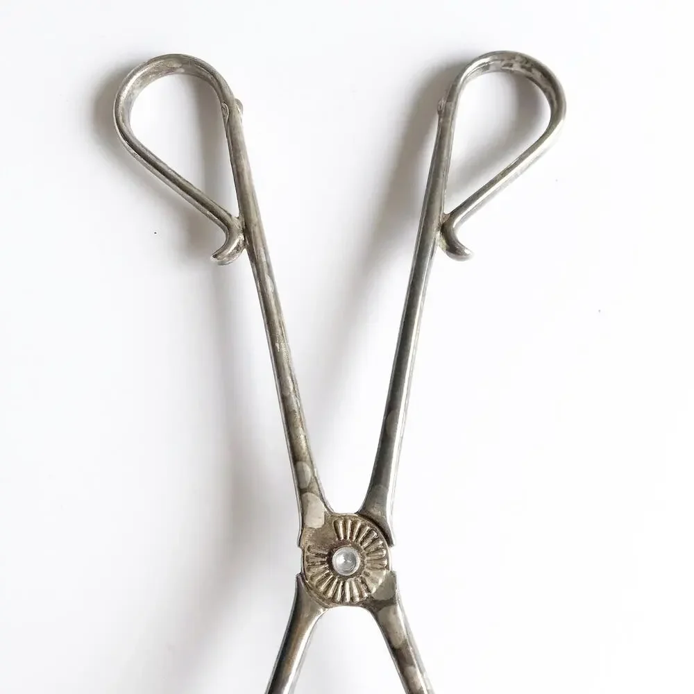 Vintage silver salad